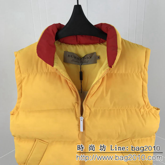 BURBERRY巴寶莉 18秋冬 高蓬鬆度 百搭羽絨棉馬甲 情侶款 ydi1505